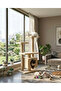 Sculptor Tr427 Storey Scratching Cat House - Light Beige