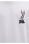 Bugs Bunny Printed White T-Shirt Loose Fit / Loose Relaxed Fit0610636-620 - 6