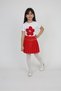 23 April Show Outfit Girls' Skirted T-Shirt Set - 6