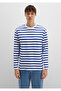 Striped T-Shirt Loose Fit / Loose Relaxed Fit 0612857-70907 - 5
