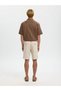 Shorts aus Leinengemisch Regular Fit - 3