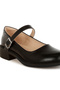 women's Faux Leather Mary Jane Shoes In Black - 4