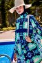 Patterned Fully Covered Hijab Swimsuit R2310 - 2