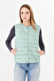 Women's vest snap closure padded vest - 3
