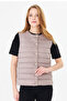 Women's vest snap closure padded vest - 4