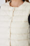 Women's vest snap closure padded vest - 6