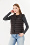 Women's vest snap closure padded vest - 5