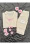 Women Bow Detailed Short Sleeve Pajama Set