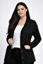 Women's Basket Knit Tunic Cardigan with Pockets