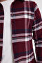 Men's Slim Fit slim fit checkered winter lumberjack shirt - 4