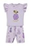 Pineapple Printed 6-18 Months Set - Lilac 6-9 Months