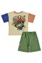 Ceww Printed 2-5 Years Old Set - Khaki - 3