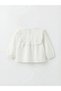 Ruffled Baby Girl Gabardine Blouse and Pants (S6) - 3