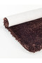 Brown Machine-Made Washable Softy Non-Slip Sole 2-Piece Set Bath Mat Sheepline - 7