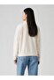 Everyday Women's Off-White Crewneck Sweatshirt A5942-0036 - 6