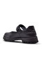 Glee Velcro Genuine Leather Girls' School Shoes Black Leather - 3