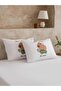 Mixed Animal Embroidered Cotton Pillowcase 2-Pack 50X70 cm (S6)