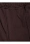 Gray Carrot Cut Women's Pleated Pants (S6) - 3