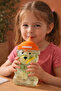 Teddy Bear Barista Star Glass Cold Drink Cup a Teddy Bear Print Cup 580 ml 1 Piece - 4