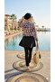 Bone Gifted Ela Model Hijab Swimsuit Set - 4