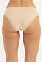 Women's Skin Lace Frame Regular Waist Panties - 4
