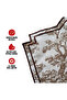 2-Person Medallion, Embroidered French Peasant 4-Piece Service Set (2 Placemat +2 Service Napkins) - 2