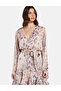 Belted chiffon mini dress - 5