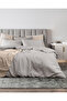 Loire Single TENCEL™ Bed Sheet Lı Duvet Cover Set (TENCEL™ :Trade_Mark:) - Gray