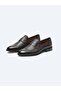 Brown Leather Classic Shoes - 2