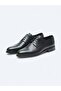 Black Leather Classic Shoes - 2