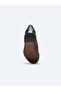 Navy Blue Leather Classic Shoes - 4