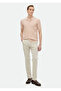Jacquard Pink Polo Knitwear Collar - 2