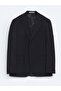 Anthracite Straight Modern Fit Wool Blended Suit - 5