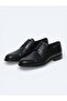 Black Leather Classic Shoes - 2