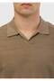 Mink Polo Neck Jacquard Linen Blended Knitwear - 4