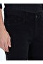 Black Corduroy Woven Slim Fit Velvet Casual Cotton Blended Pants - 3