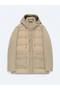 Camel Hair Hooded Casual Woven Coat - 7