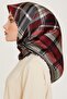 بنقشة هندسية Twill Pure حرير وشاح 9223D 35 - 3