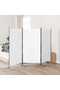 3-Panel Room Divider White 260x180 cm