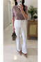 Zr Konse White Spanish Leg Jeans - 2