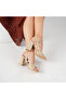Aster Beige Heeled Sandals - 2