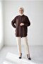 Halide Hakim Yaka Basic Shirt-Eu3201 Brown