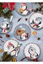 Penguin Pasta Plate Set of 6 19 cm New011