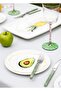 19 cm Furutta Cake Plate - Set of 6 - 5