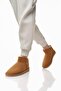 Ypr 7391 Tan Suede Water Repellent Women's Boots with Fur Inside - 3