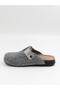 Bento 41006 Gray Winter Anatomical Closed Front Women's Slippers - 3