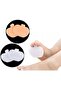 2-Piece Underfoot Pain Callus Prevention Finger Mounted Ring Under-Toe Protector Silicone Metatarsal Pad - 6