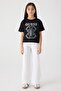 Bg Store Girl's Black Tshirt