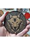KURT Deri Peç - Arma - Wolf Leather PAtch - 2
