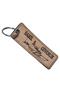 Coast Guard Leather Key Keychain - Emblem